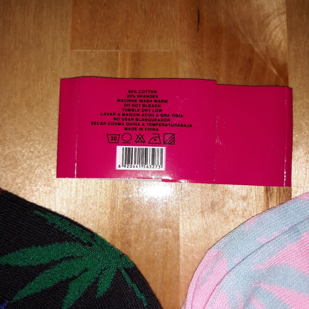 6 Pairs Ladies Kush Socks - Picture 2 of 5